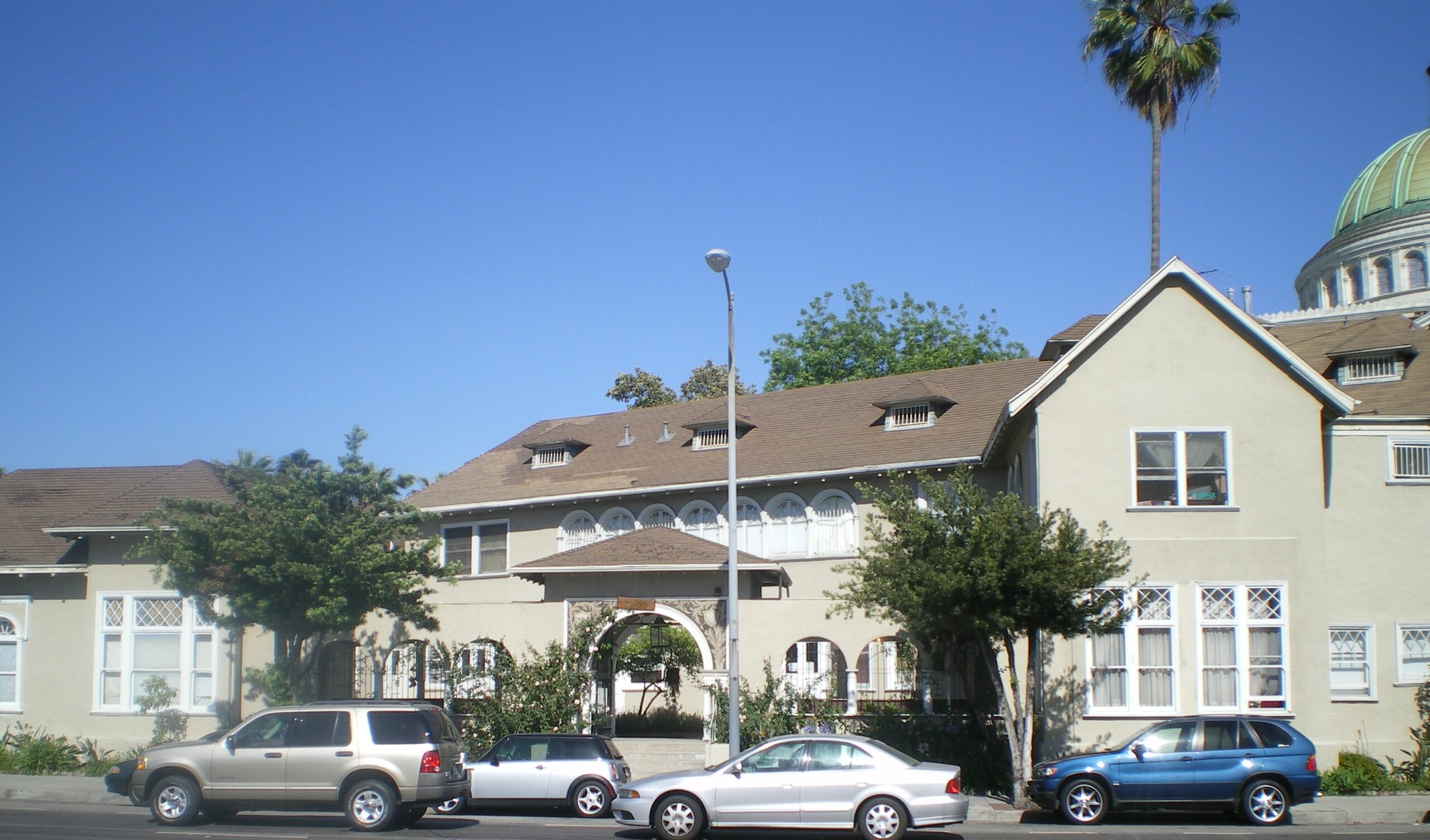 Casa de Rosas — view