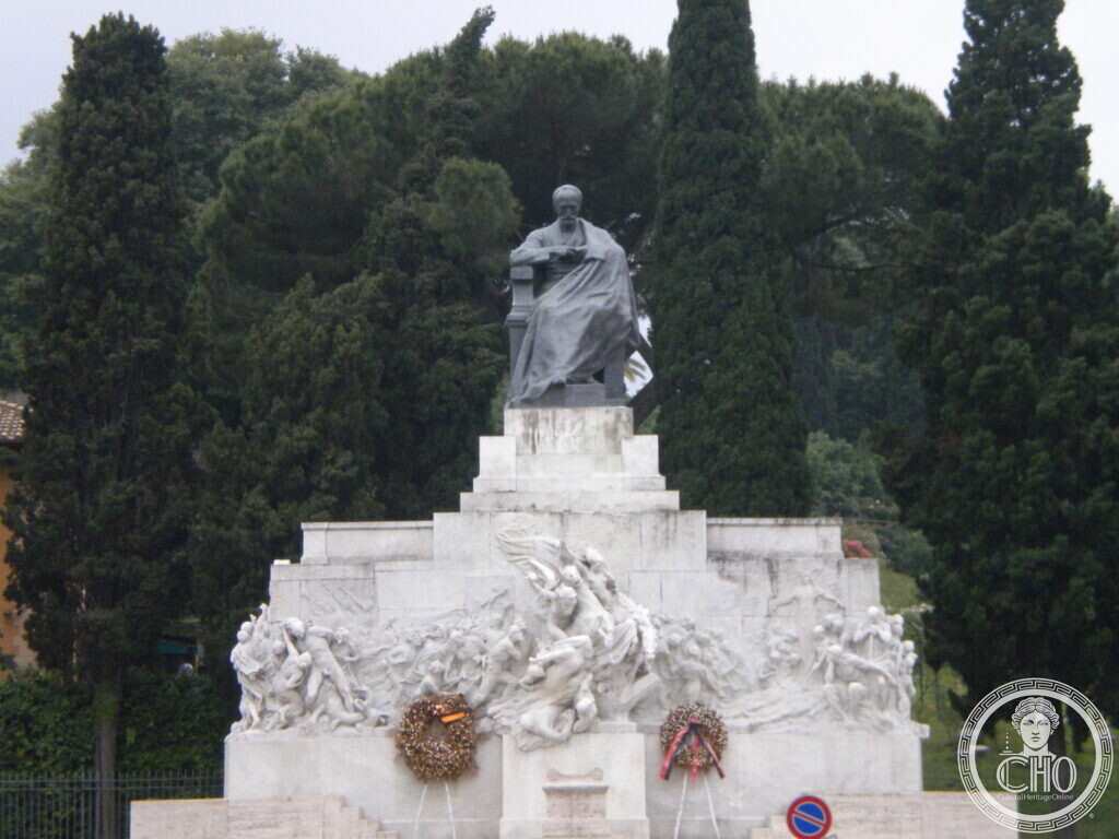 Monument to Giuseppe Mazzini — Ettore Ferrari’s Bronze on the Aventine, Unveiled in 1949