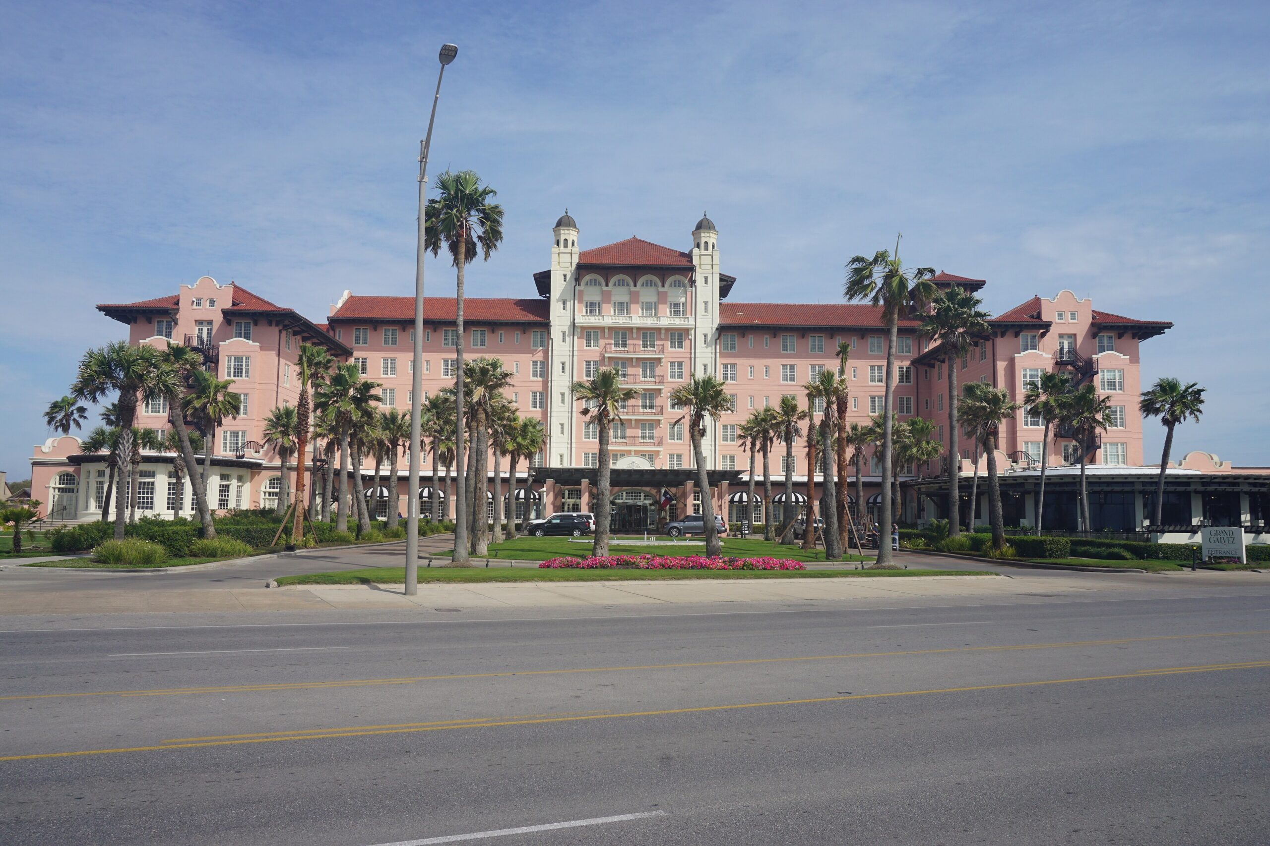 Hotel Galvez — view