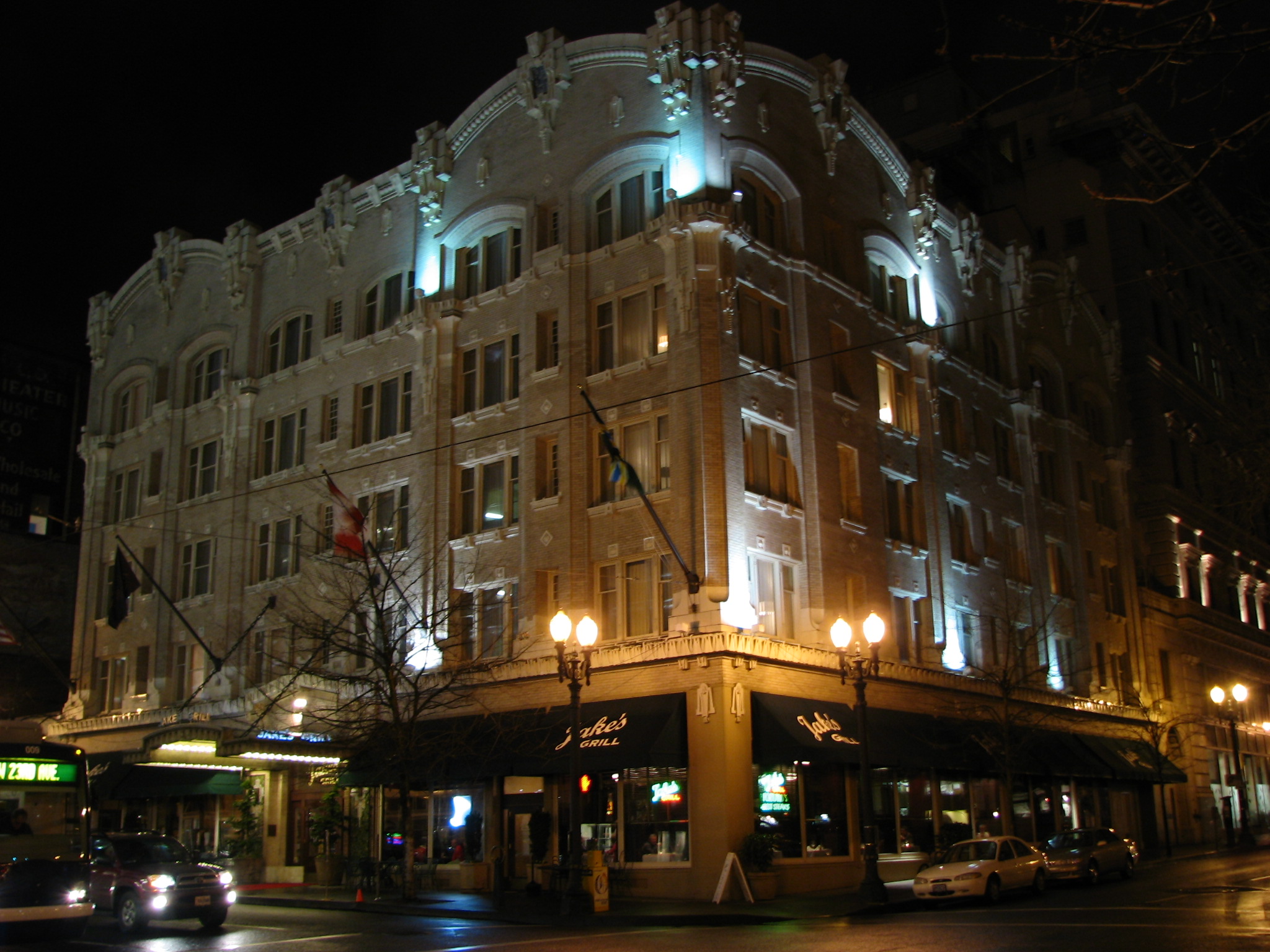 Seward Hotel — view