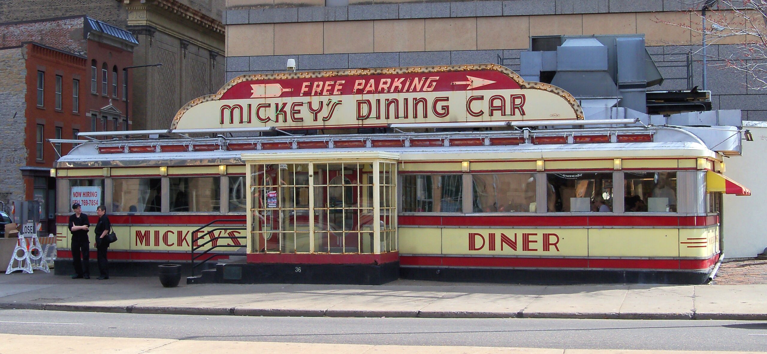 Mickey's Diner — view