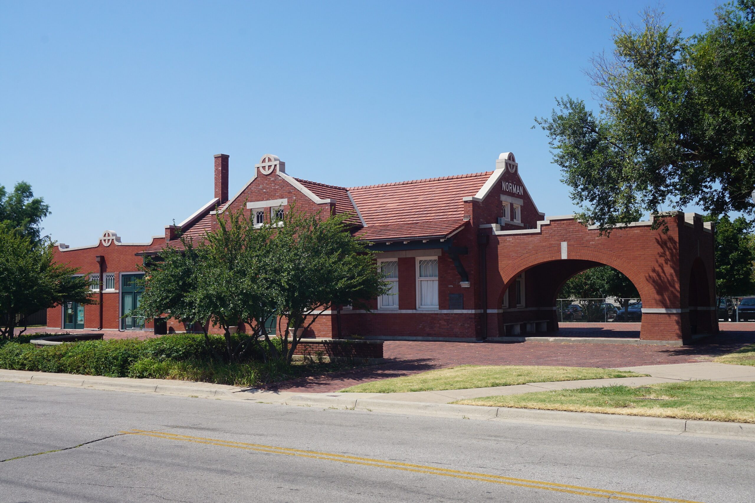 Norman station — view