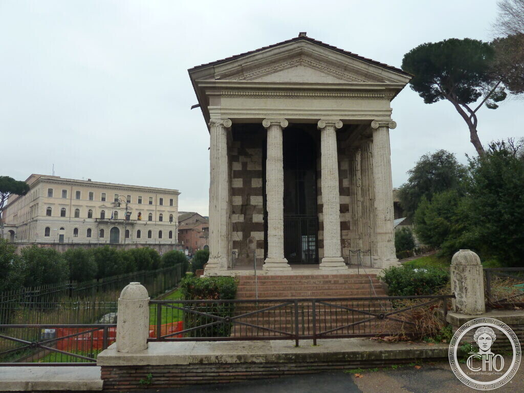 Temple of Portunus — the Ionic Temple of the River Port, Saved by a Church