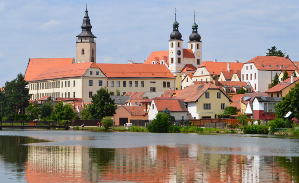 Telč is a town in southern Moravia, near Jihlava in the Czech Republic, that was founded in the thirteenth century as a 