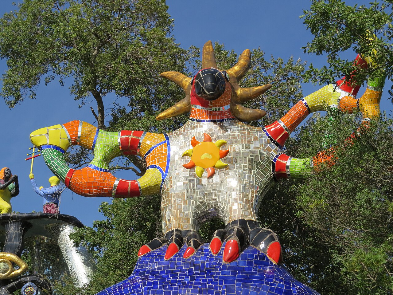 Giardino dei Tarocchi — the Tarot Garden of the Maremma