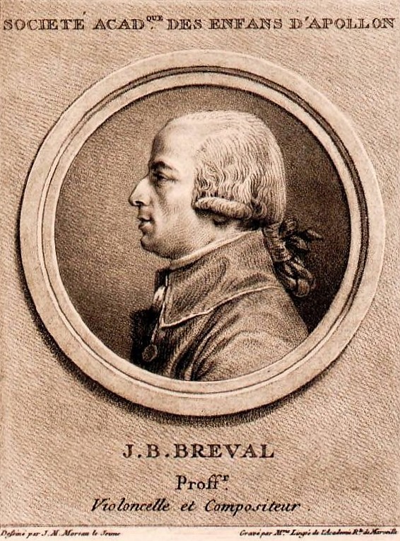 Birth Anniversary: Jean-Baptiste Bréval — November 6, 1753