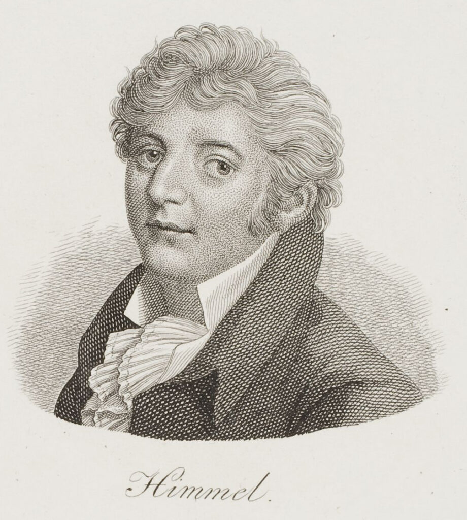 Death Anniversary: Friedrich Heinrich Himmel — June 8, 1814