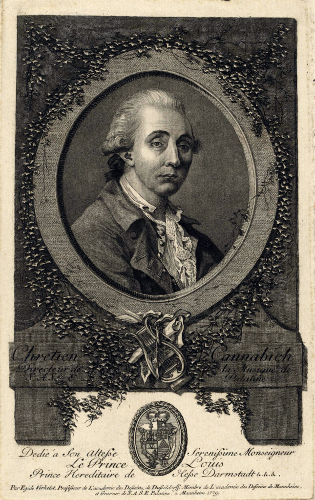 Death Anniversary: Christian Cannabich — January 20, 1798