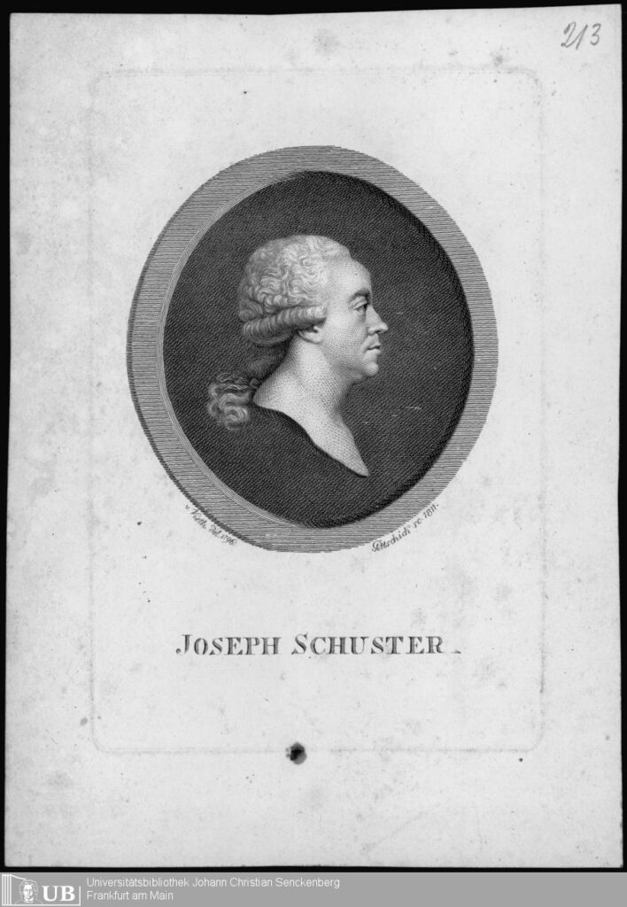 Birth Anniversary: Joseph Schuster — August 11, 1748