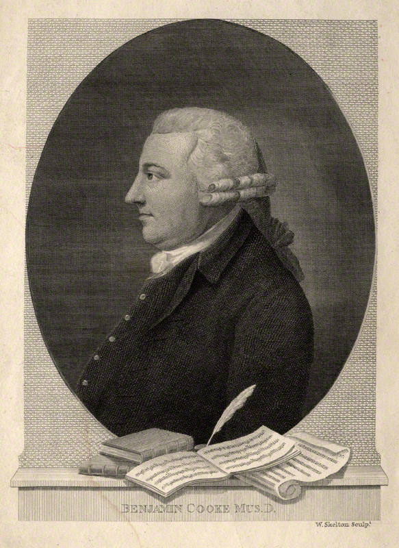 Death Anniversary: Benjamin Cooke — September 14, 1793