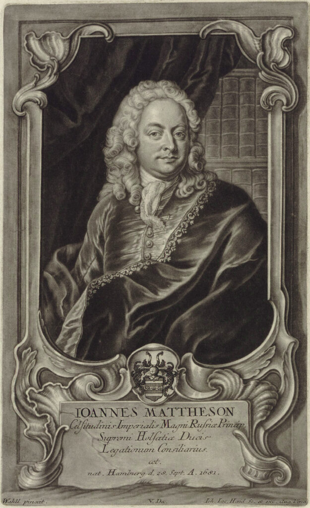 Birth Anniversary: Johann Mattheson — September 28, 1681