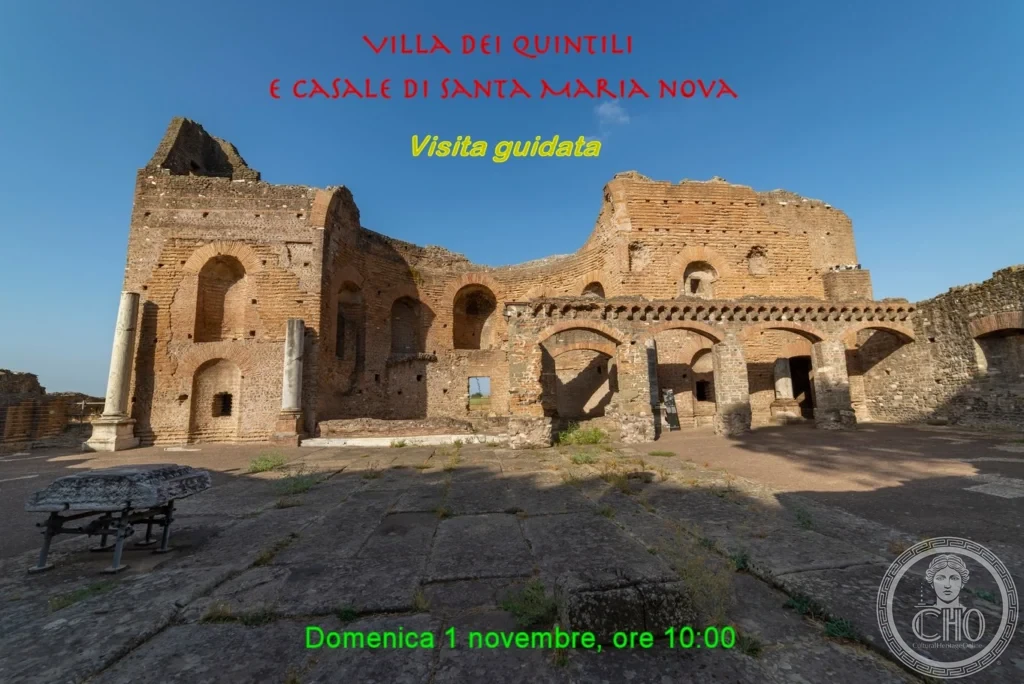 Villa dei Quintili e Casale di Santa Maria Nova – visita guidata