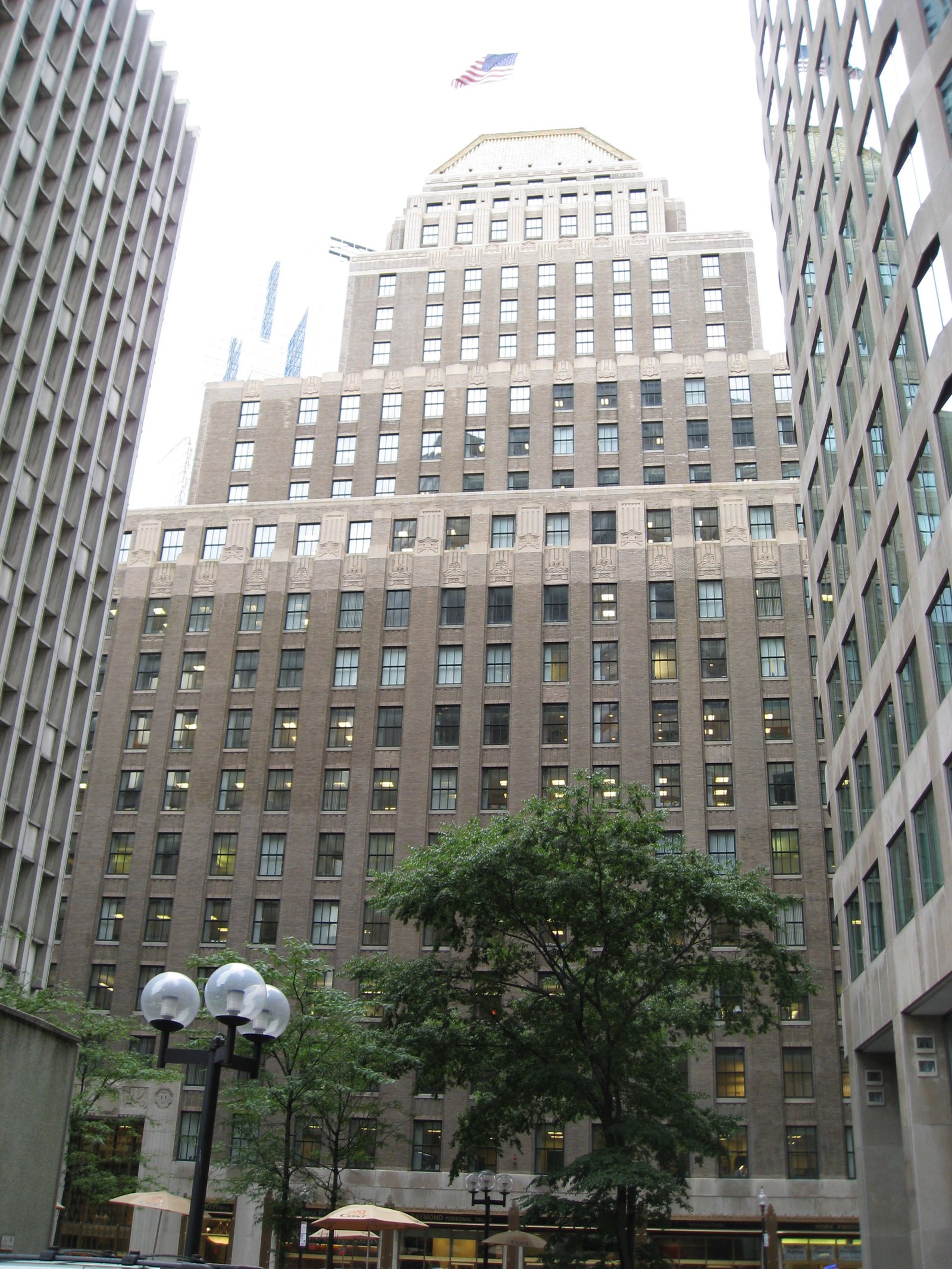 United Shoe Machinery Corporation Building Art Deco skyscraper Boston Massachusetts Federal Street
