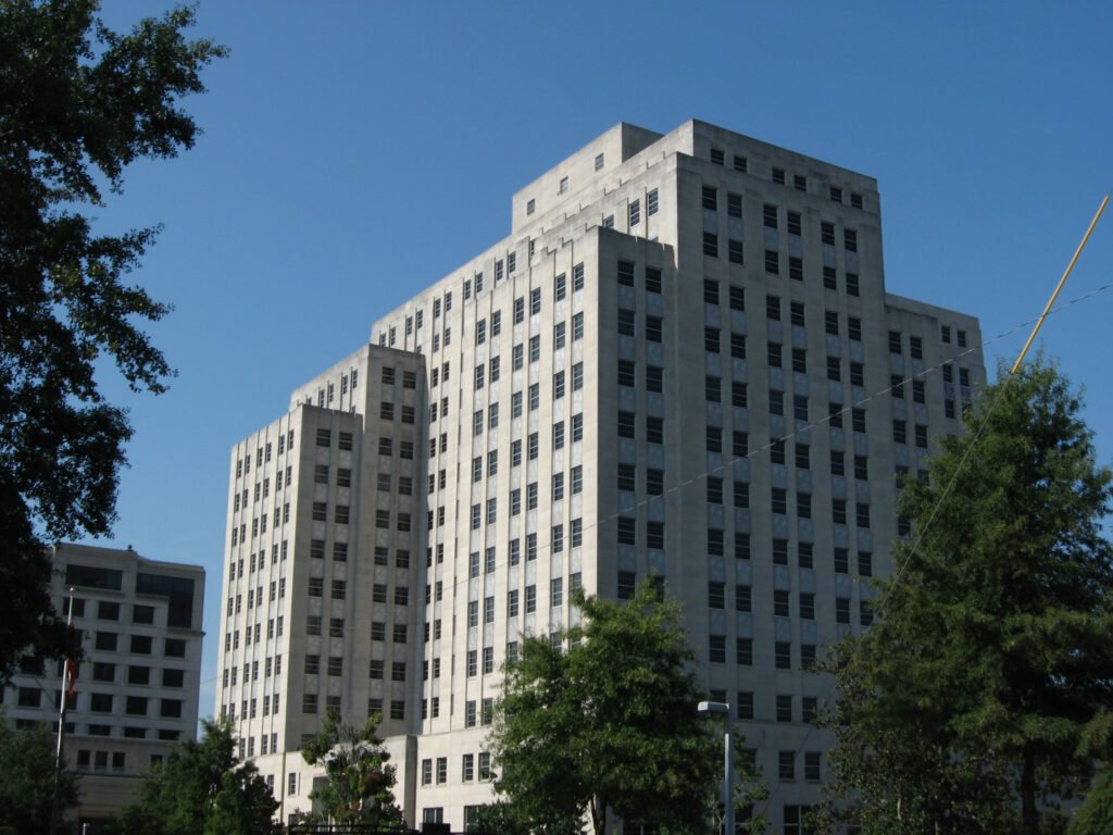 Woolfolk State Office Building (1949), Jackson, Mississippi