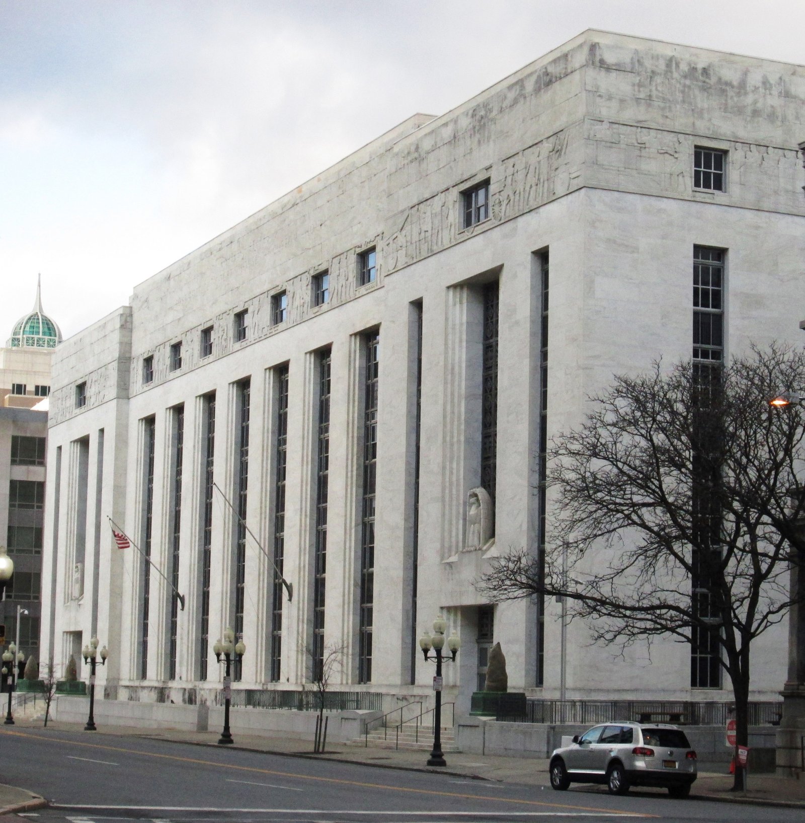 James T. Foley United States Courthouse (1934), Art Deco stone federal courthouse at 445 Broadway, Downtown Albany, New York.