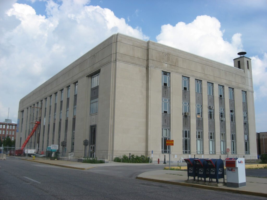 Terre Haute Post Office and Federal Building (1934), Terre Haute, Indiana